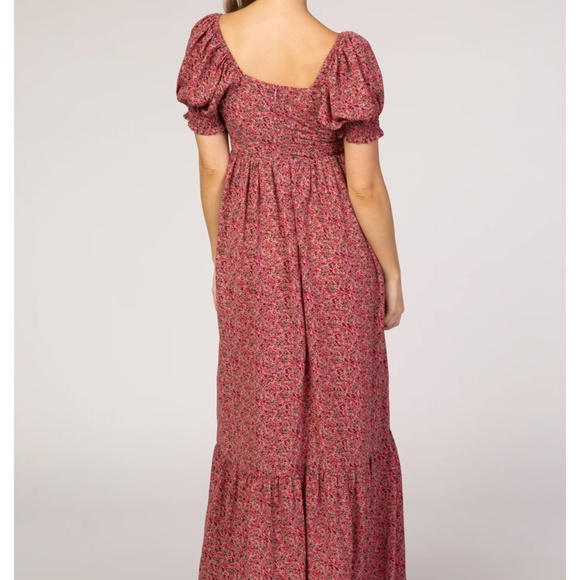 Pinkblush Floral Maxi Dress - Picture 2 of 4